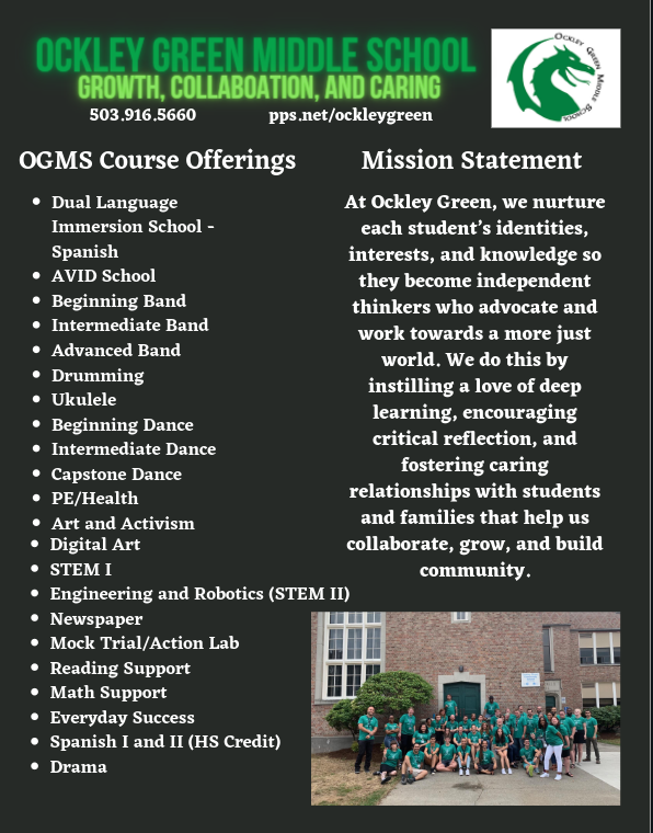 Ockley Green One Pager Ockley Green One Pager